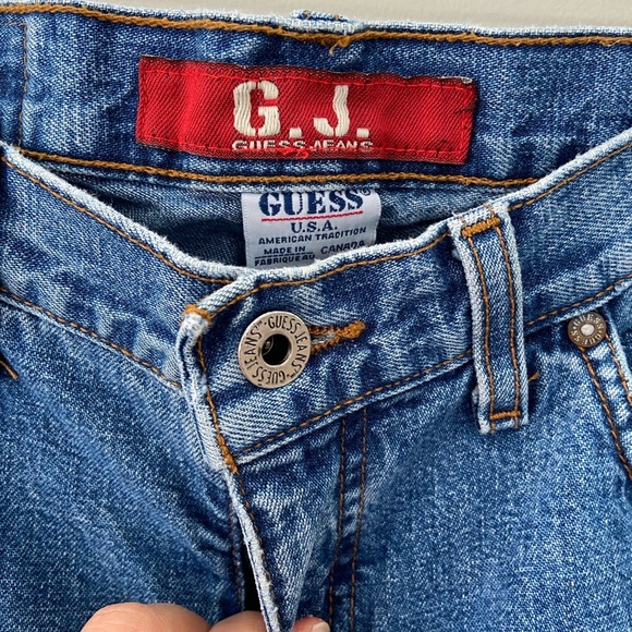 Vintage 90’s GUESS Mid-Rise Bootcut Medium Wash Jean - Picture 4 of 7